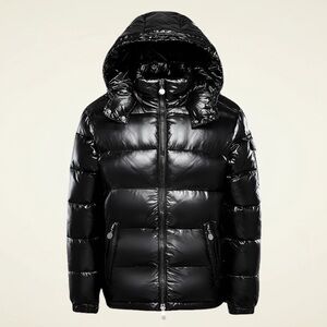 Men's Black Puffer Jacket